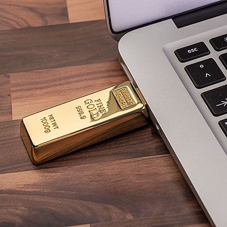 USB-Stick Goldbarren-Gold-64 GB