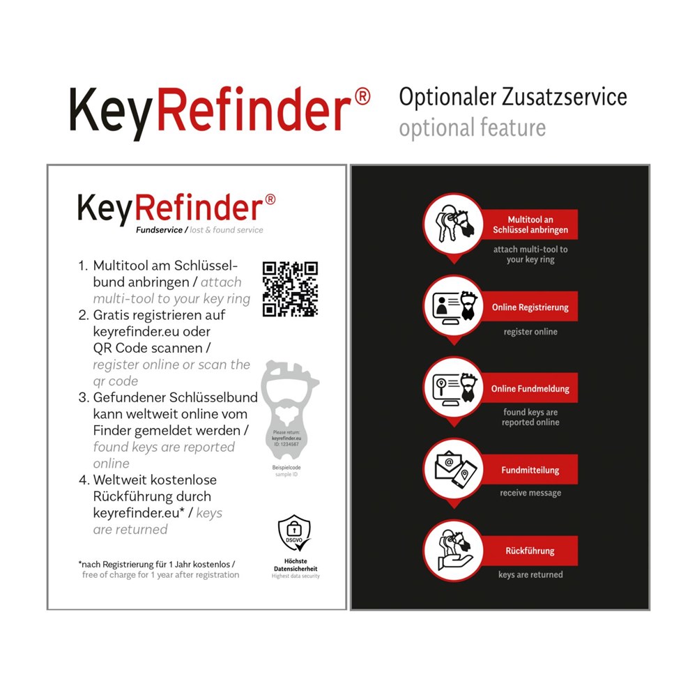 Geschenkartikel: ROMINOX® Key Tool Car/Auto (18 Funktionen) im Motiv-Mäppchen Merry Christmas Geschenkartikel: ROMINOX® Key Tool Car/Auto (18 Funktionen) im Motiv-Mäppchen Merry Christmas