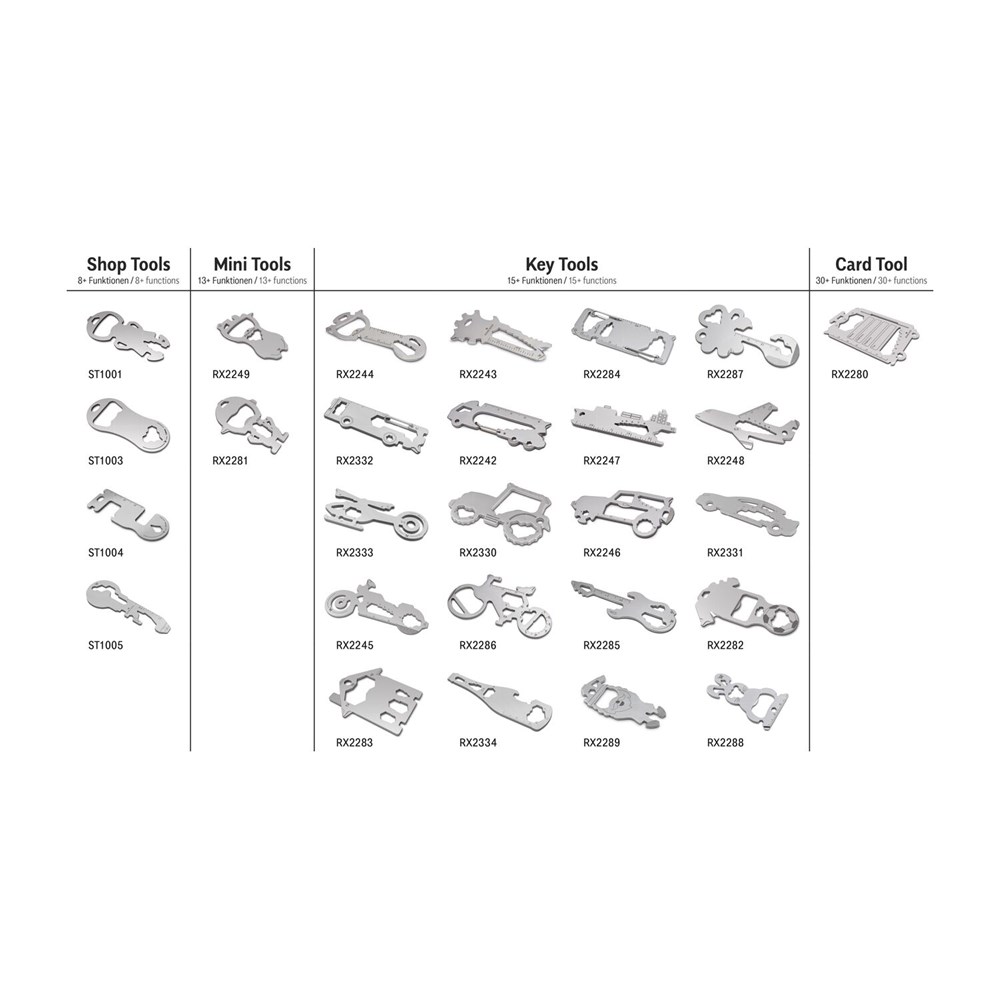 Geschenkartikel: ROMINOX® Key Tool Car/Auto (18 Funktionen) im Motiv-Mäppchen Merry Christmas Geschenkartikel: ROMINOX® Key Tool Car/Auto (18 Funktionen) im Motiv-Mäppchen Merry Christmas