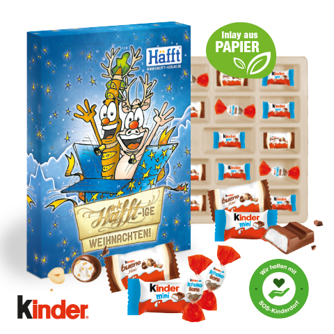 Adventskalender kinder® „Happy Moments“
