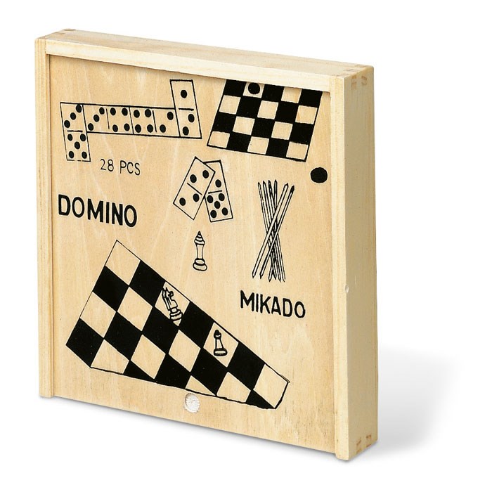 TRIKES - Spielesammlung in Holzbox