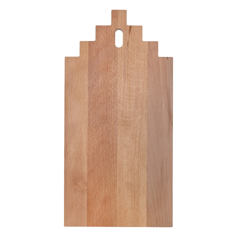 Schneidebrett Stufe Giebel Buche 40x20 cm
