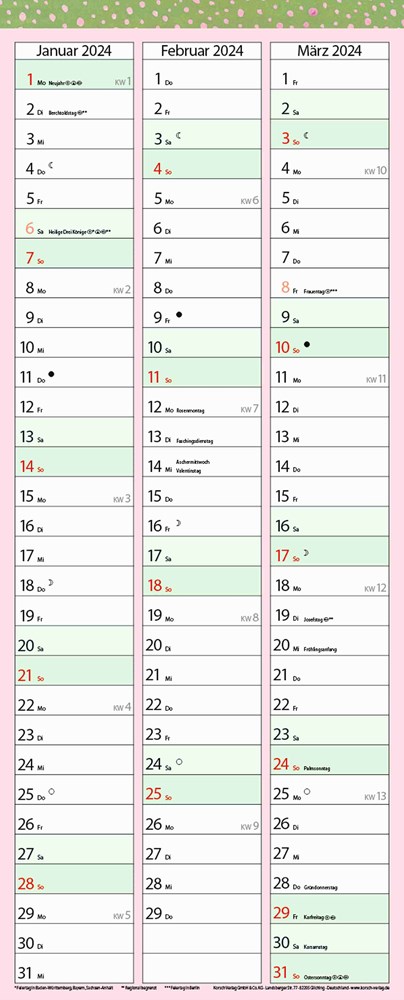 Familienplaner Gartenglück - Kalender Familienplaner Gartenglück - Kalender
