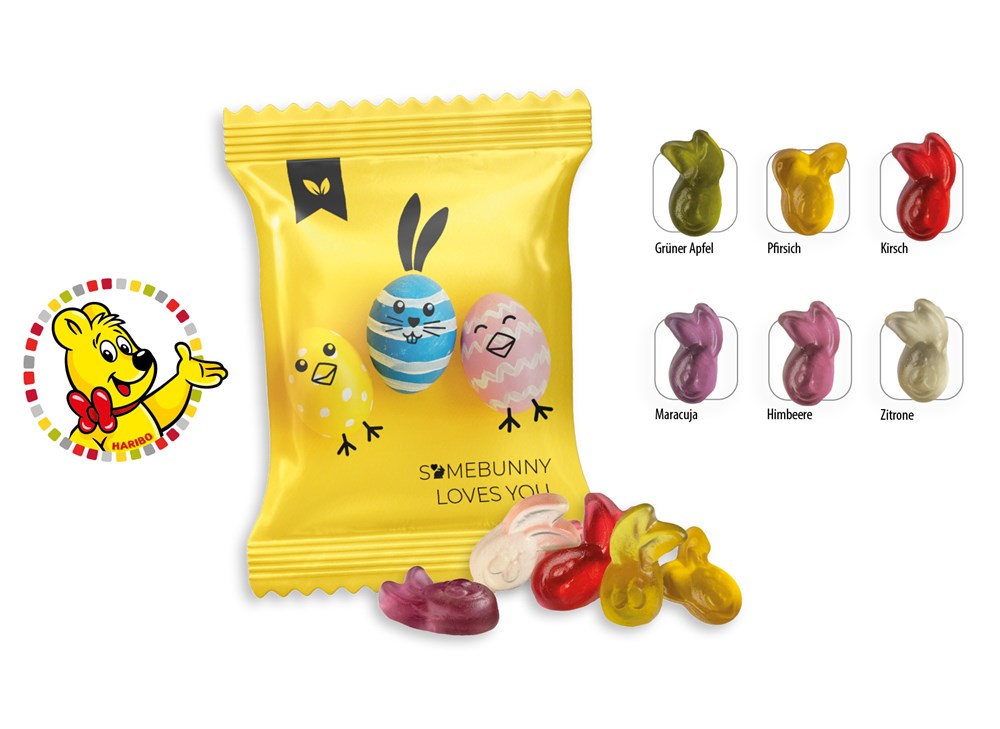 HARIBO Eier mit Ohren 12 g  ,  Inhalt:  HARIBO Eier mit Ohren
