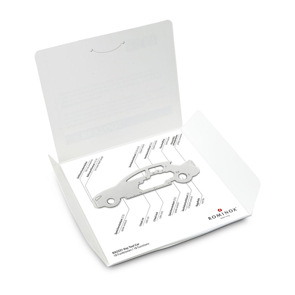 Geschenkartikel: ROMINOX® Key Tool Car/Auto (18 Funktionen) im Motiv-Mäppchen Merry Christmas Geschenkartikel: ROMINOX® Key Tool Car/Auto (18 Funktionen) im Motiv-Mäppchen Merry Christmas