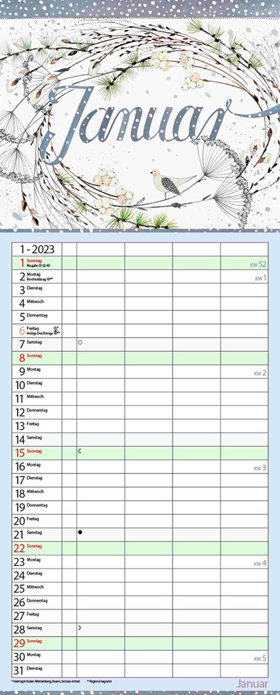Familienplaner Gartenglück - Kalender Familienplaner Gartenglück - Kalender