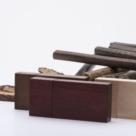 USB-Stick Holz Star-Bamboo Wood-1 GB