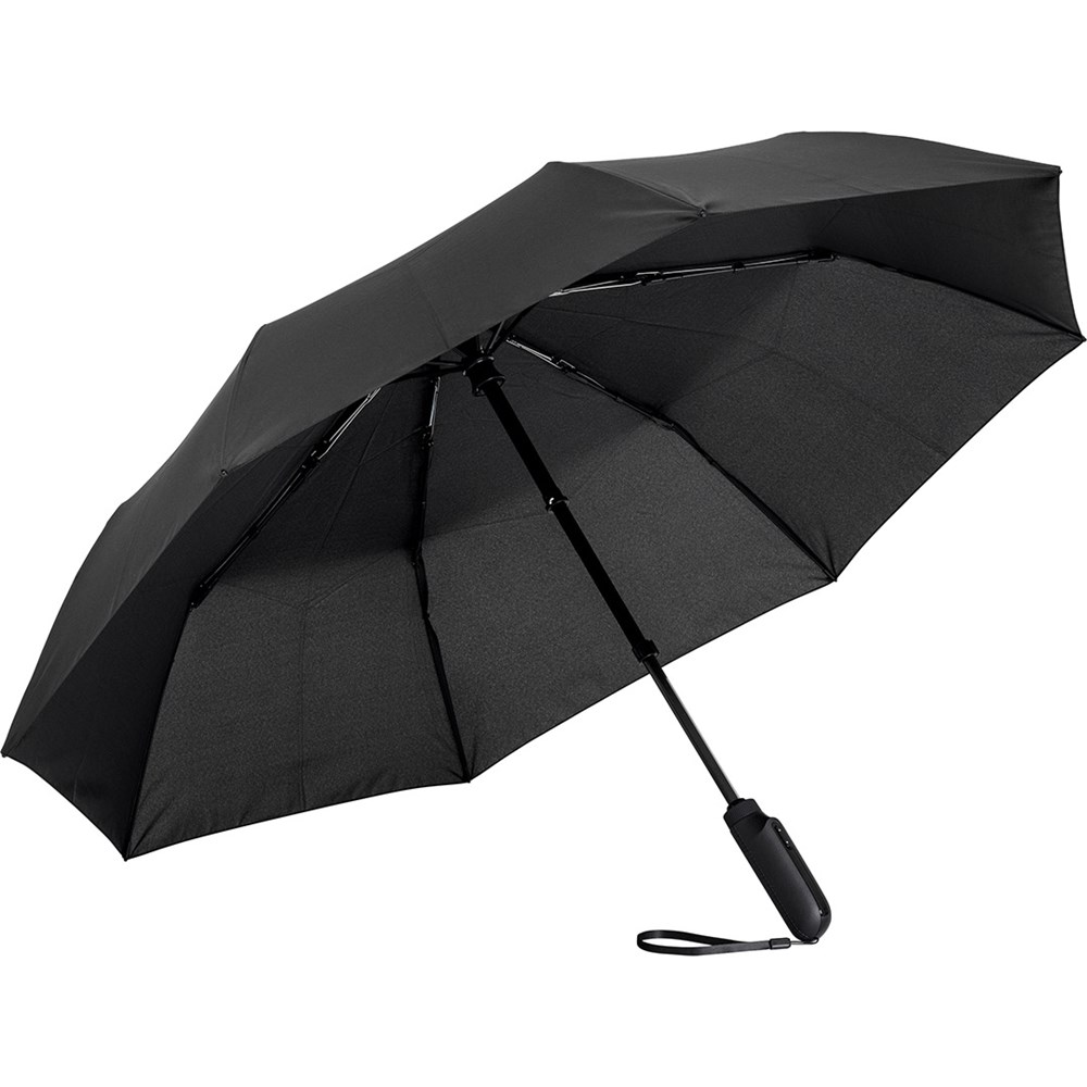 Elektrischer Taschenschirm FARE® eBrella® - schwarz wS