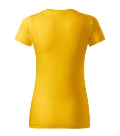T-Shirt Damen Basic gelb