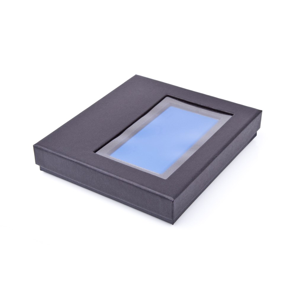 Stülpdeckelbox XL (inkl. passendem Inlay)schwarz